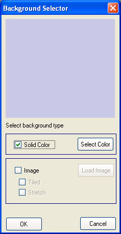 Change Background on By Clicking The  Solid Color  Check Box  The  Select Color  Button