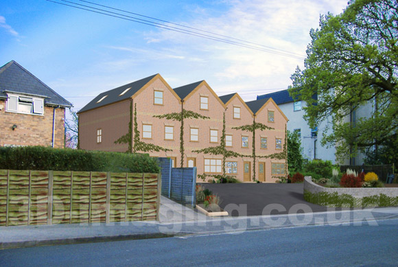3D Rendered House 3D Rendered House